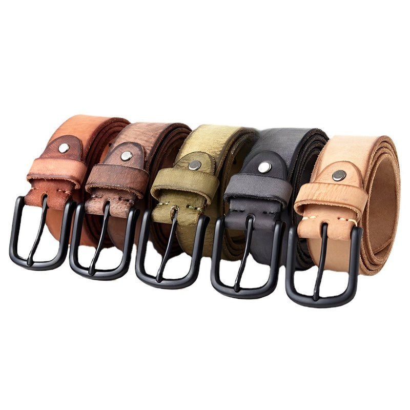 Ceinture Casual en cuir pour homme, modèle Pulfna
