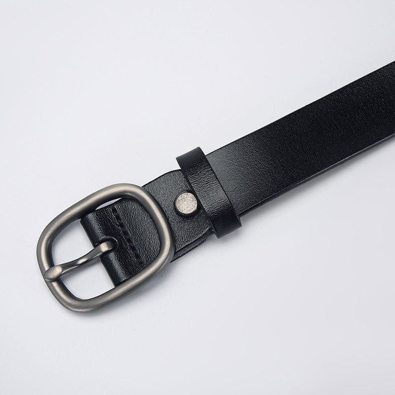 Ceinture en cuir pour femme, modèle Nino