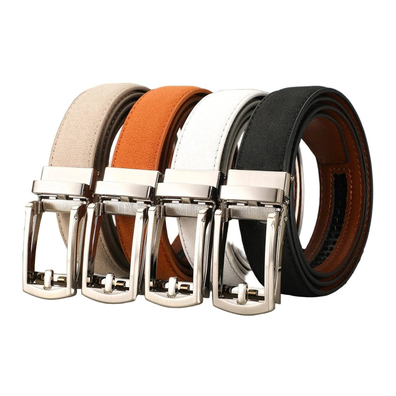 Ceinture Homme Suédée à Boucle Automatique , modèle Martin
