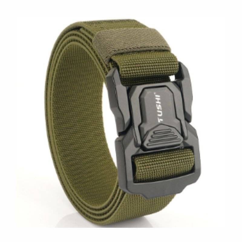 Ceinture Militaire Tactique Élastique, modèle Eirik - La Boutique de la Ceinture