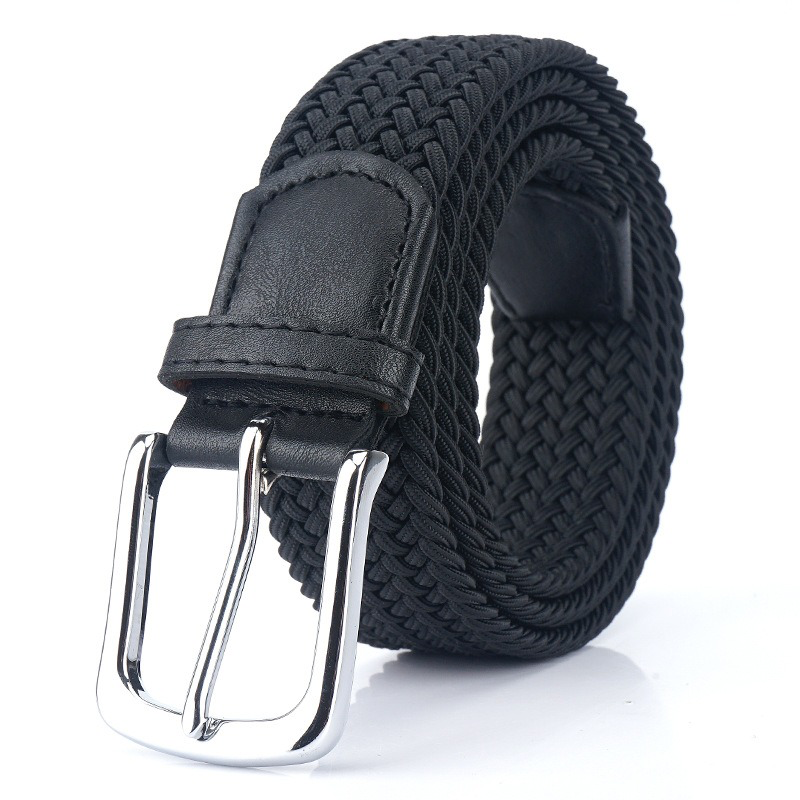 Ceinture tressée élastique pour homme, modèle William