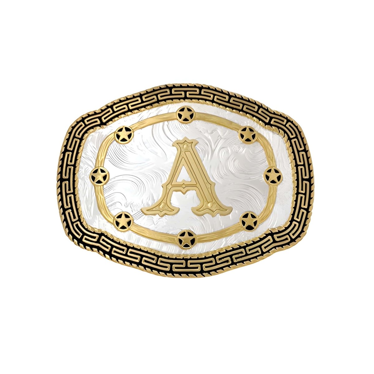 Boucle de ceinture Alphabet, A, modèle Alma - La Boutique de la Ceinture