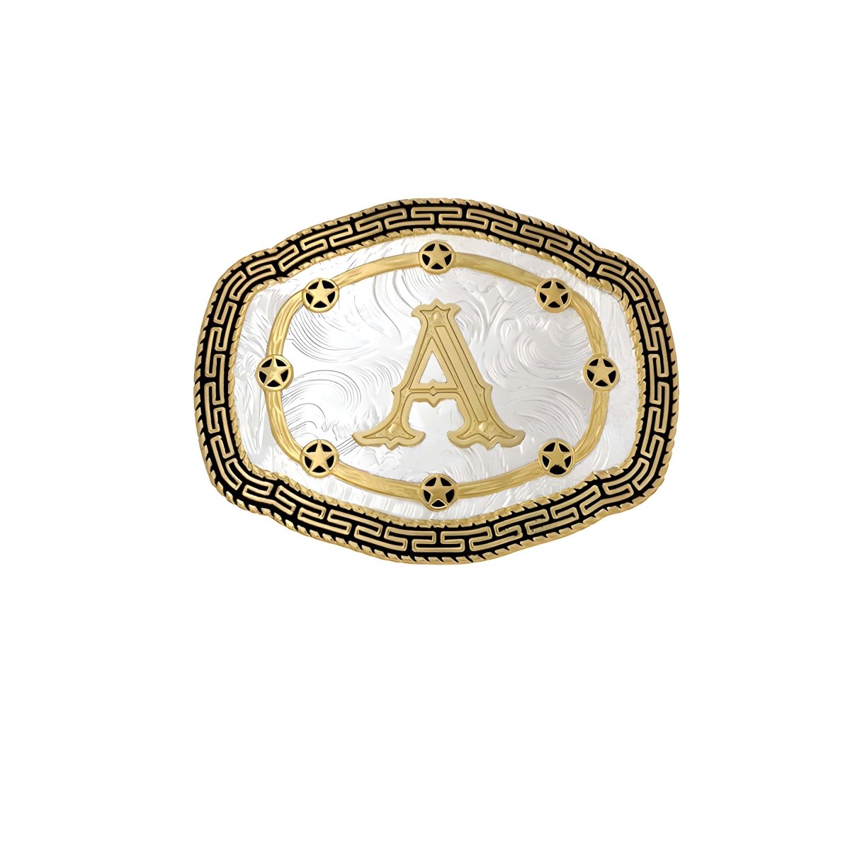 Boucle de ceinture Alphabet, A, modèle Alma - La Boutique de la Ceinture