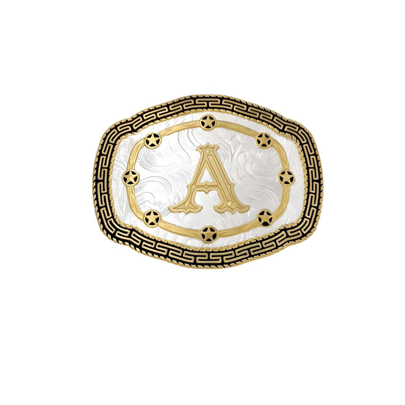 Boucle de ceinture Alphabet, A, modèle Alma