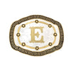 Boucle de ceinture Alphabet, E, modèle Ebi - La Boutique de la Ceinture