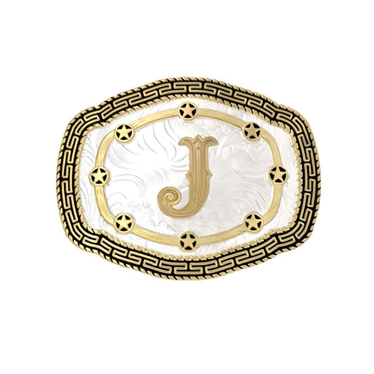 Boucle de ceinture Alphabet, J, modèle Joy - La Boutique de la Ceinture