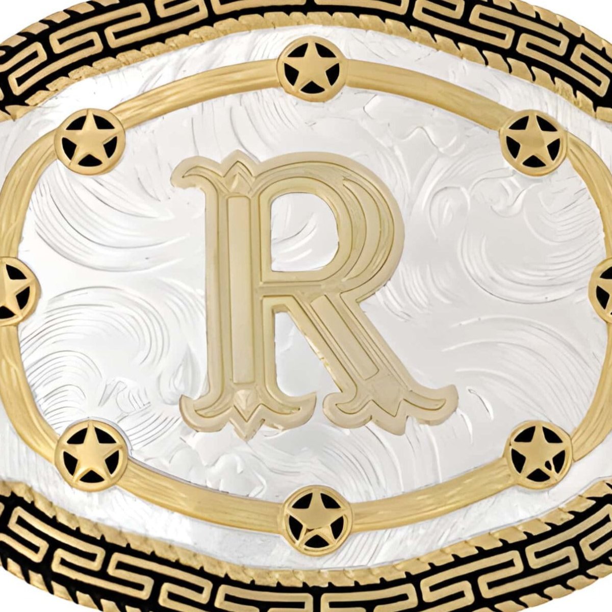 Boucle de ceinture Alphabet, R, modèle Rida - La Boutique de la Ceinture