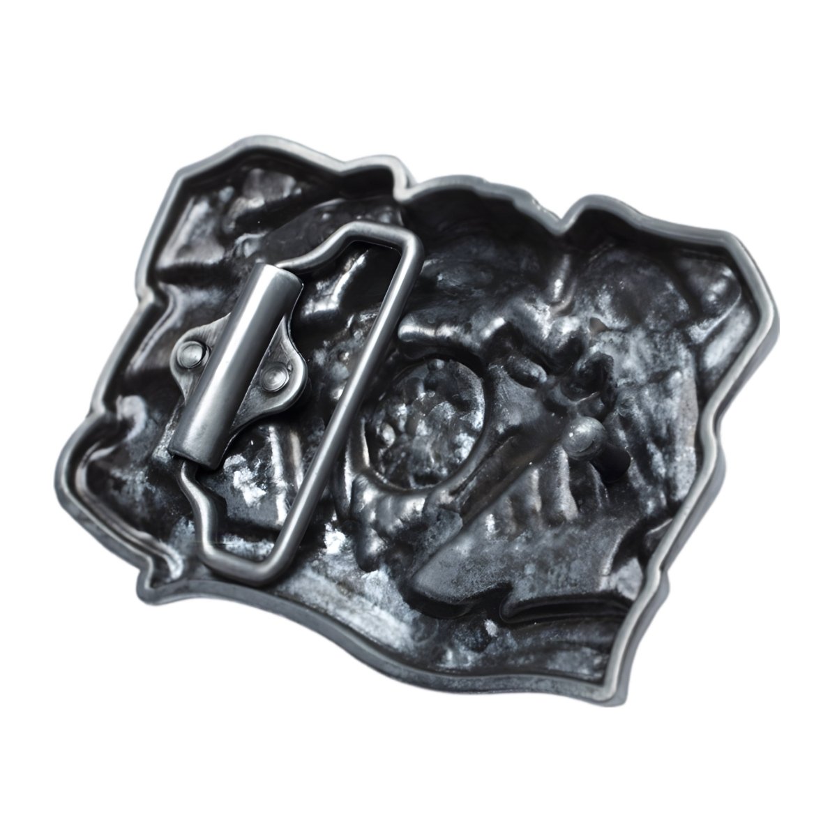 Boucle de ceinture Américaine, aigle sur drapeau américain, modèle Farrell - La Boutique de la Ceinture