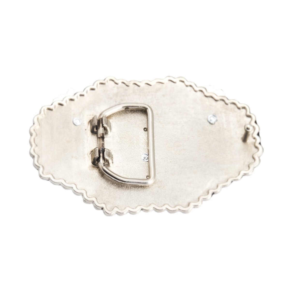 Boucle de ceinture Américaine, aigle sur fond noir, modèle Stephen - La Boutique de la Ceinture