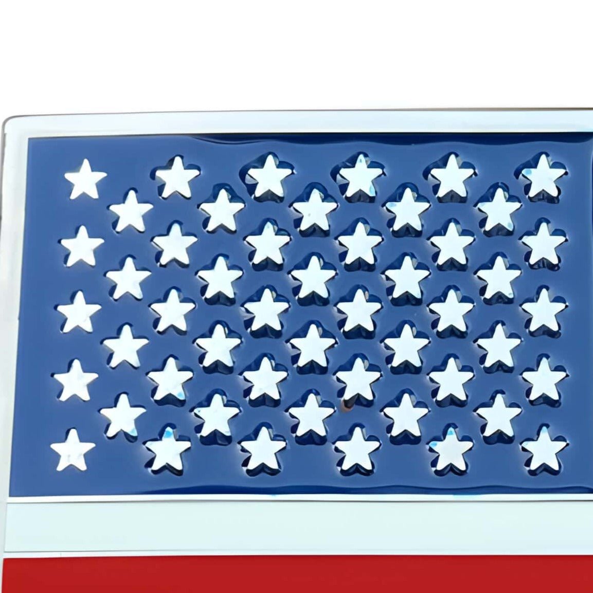 Boucle de ceinture Américaine, drapeau américain, modèle Cassius - La Boutique de la Ceinture