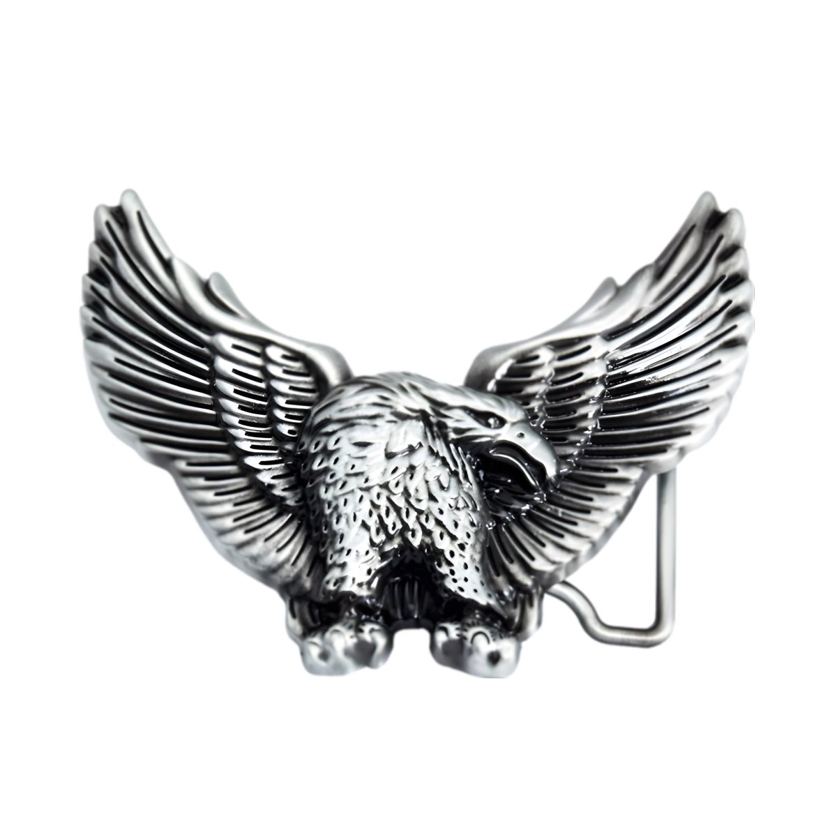 Boucle de ceinture Américaine, en forme d'aigle, modèle Clayton - La Boutique de la Ceinture