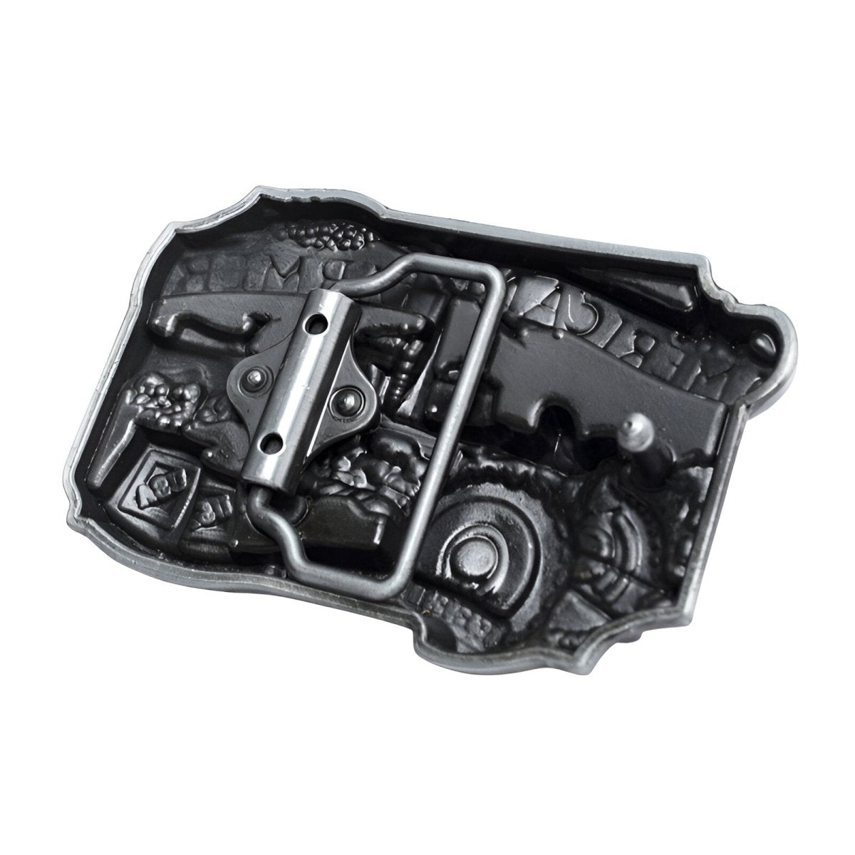 Boucle de ceinture Américaine, "The American Farmer", modèle Rowan - La Boutique de la Ceinture