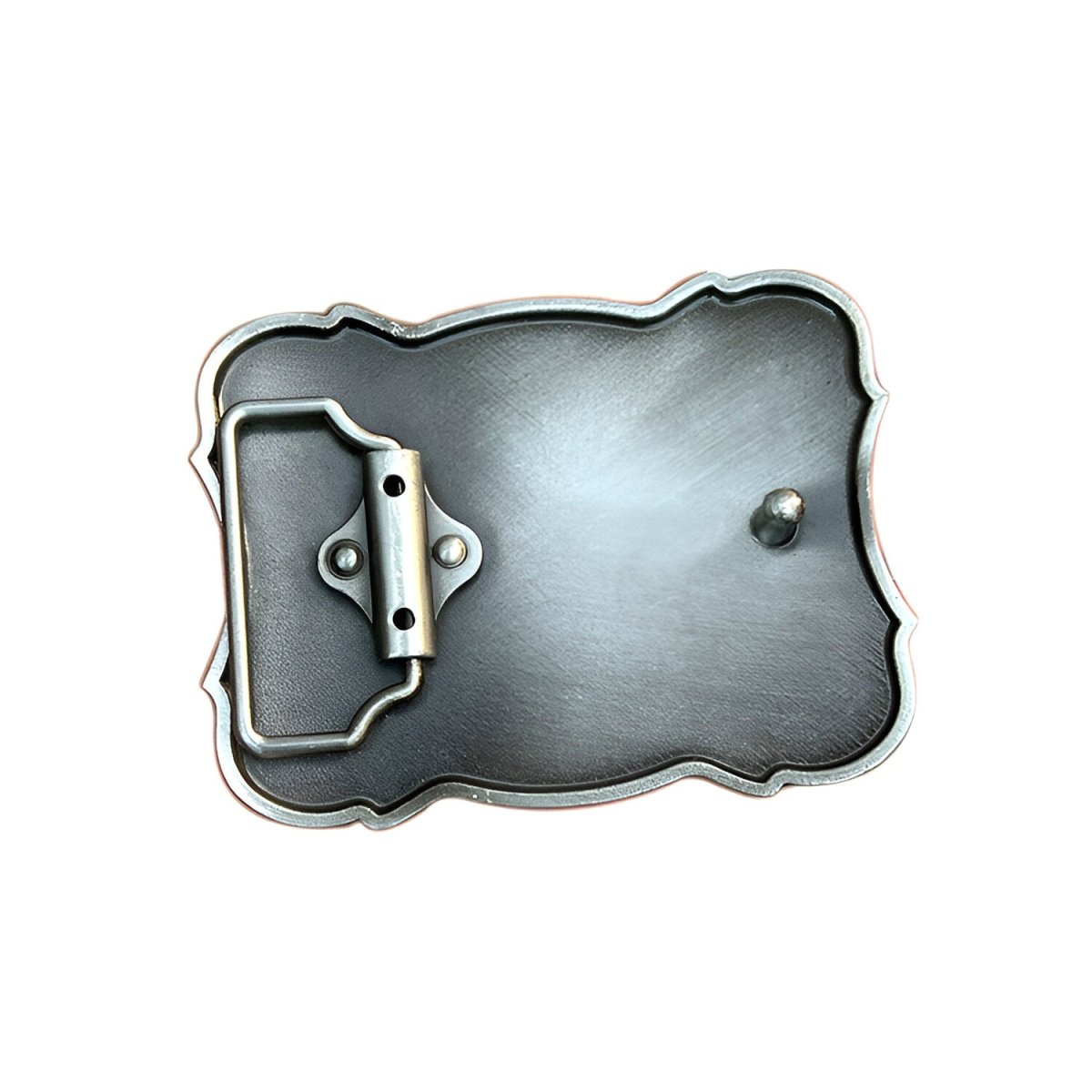 Boucle de ceinture Animal, cheval avec motifs floraux, modèle Jason - La Boutique de la Ceinture