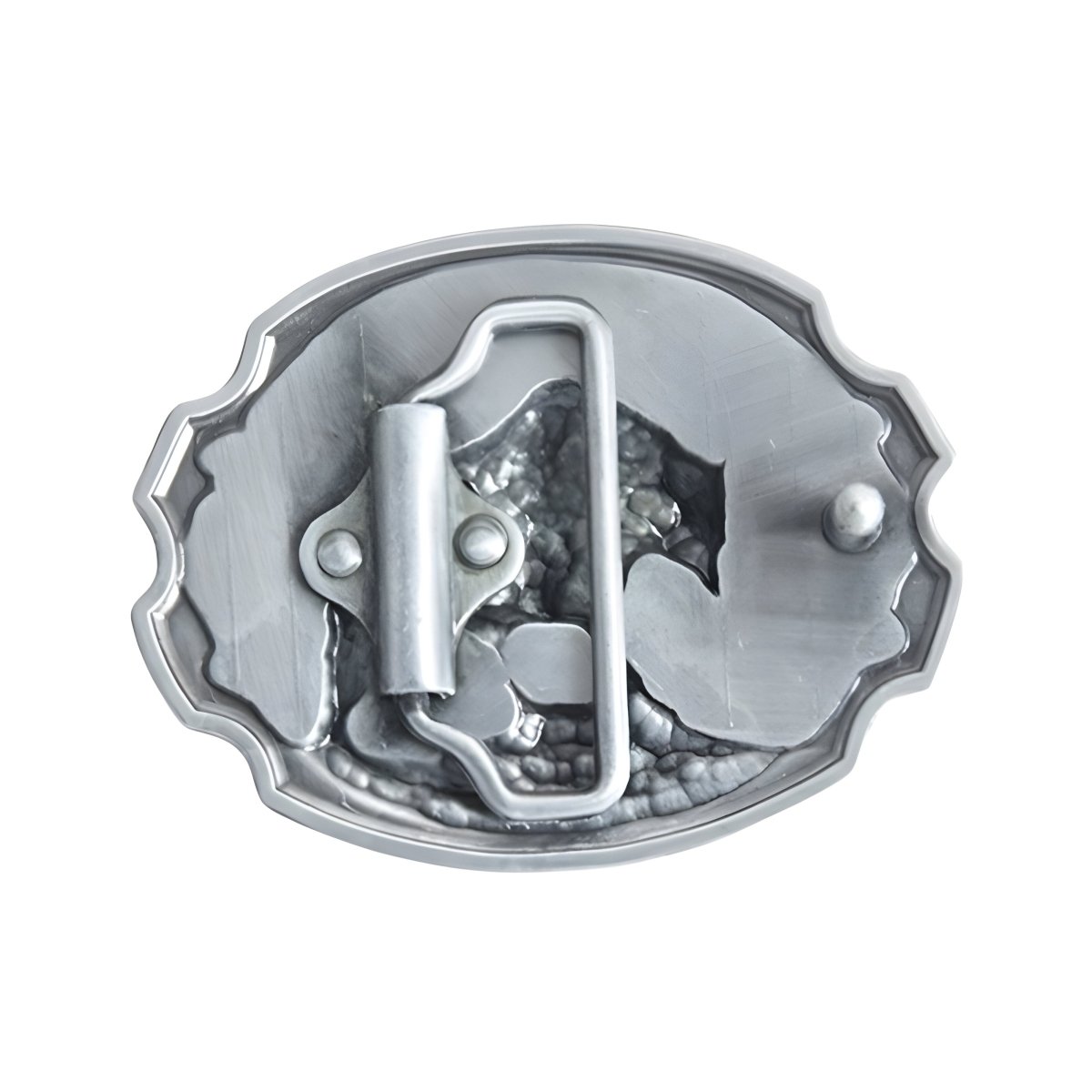 Boucle de ceinture Animal, ours marchant, modèle Alvin - La Boutique de la Ceinture