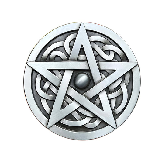 Boucle de ceinture Celtique, étoile, modèle Peterne - La Boutique de la Ceinture