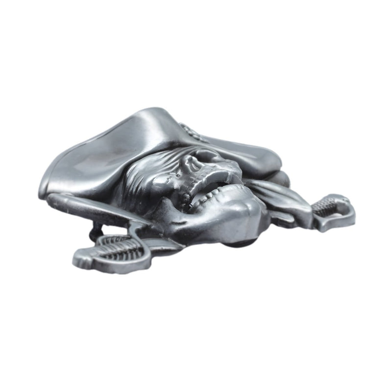 Boucle de ceinture Tête de Mort pirate, modèle Wilson