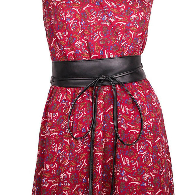 Ceinture à nouer large et souple, modèle Isabel