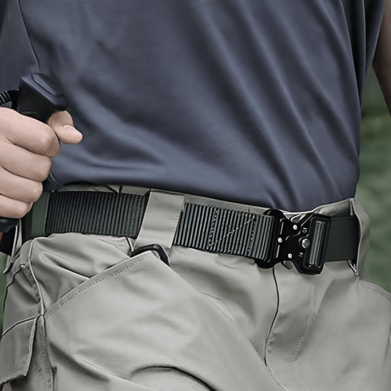 Ceinture Cache Billets en Nylon, modèle Malkhazi