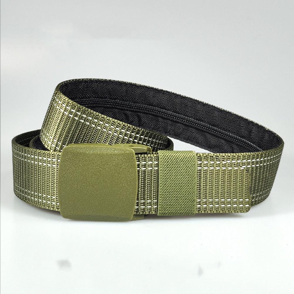 Ceinture Cache Billets en nylon pour homme ou femme, modèle Erekle - La Boutique de la Ceinture