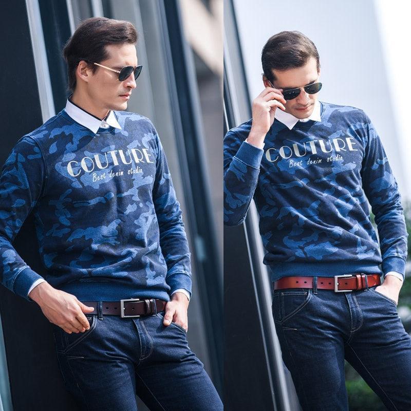 Ceinture Casual en cuir pour homme, modèle Haro