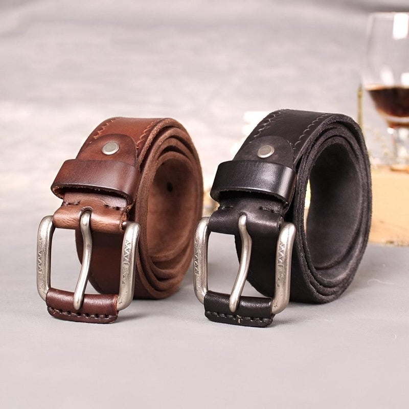 Ceinture Casual en cuir pour homme, modèle Thocero