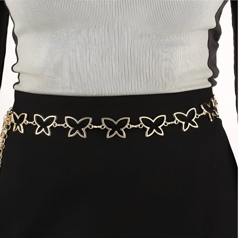 Ceinture chaîne pour femme, modèle Galina