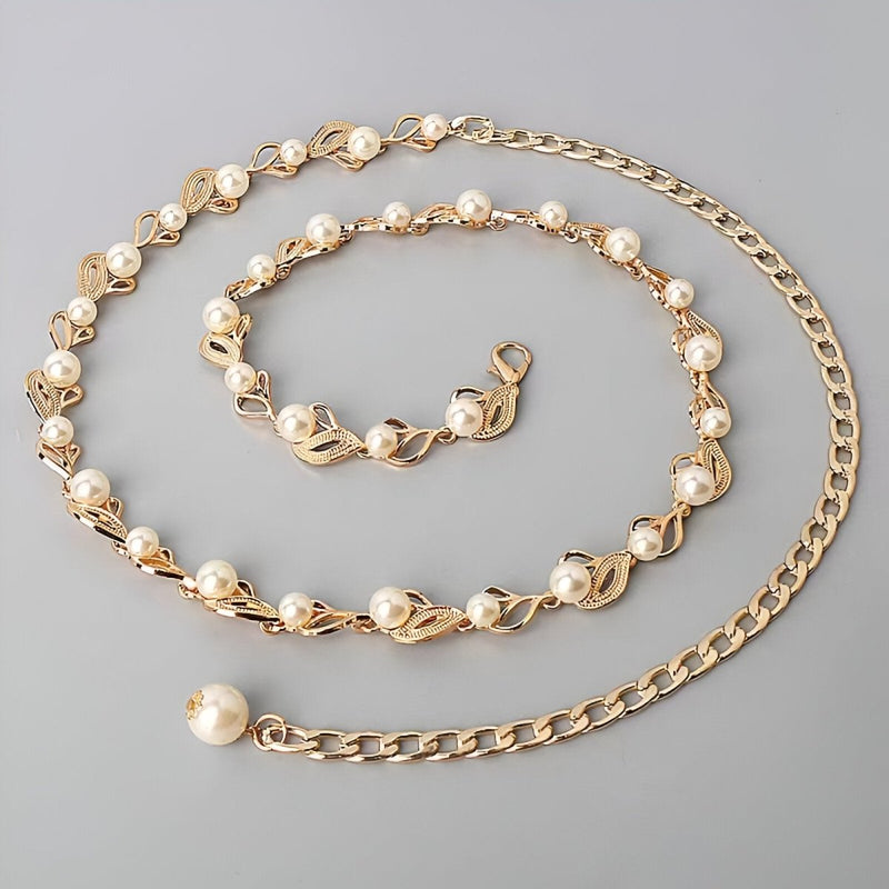 Ceinture chaîne pour femme, modèle Oborina