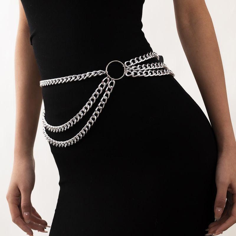 Ceinture chaîne pour femme, modèle Sadestris