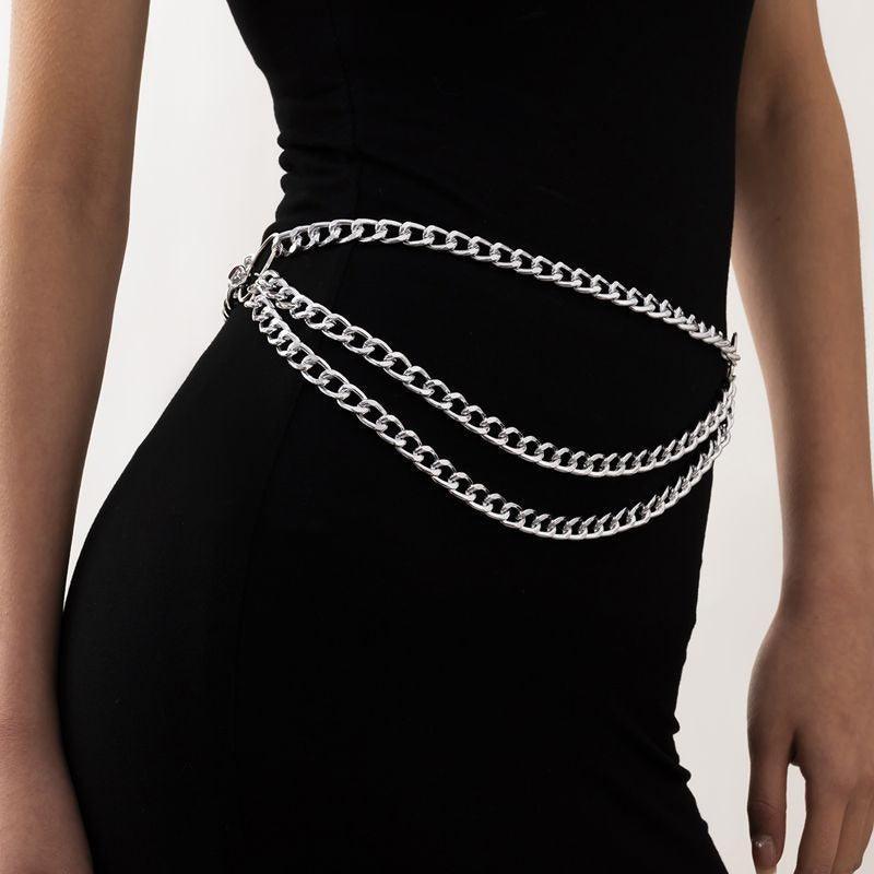 Ceinture chaîne pour femme, modèle Sadestris