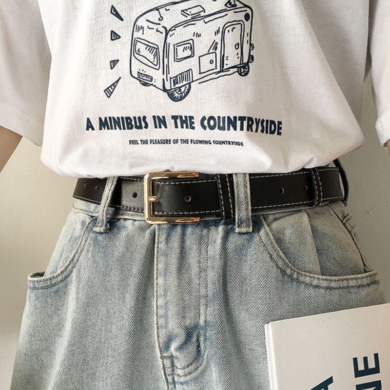 Ceinture classique pour Femme, disponible en grande taille, modèle Benedicte