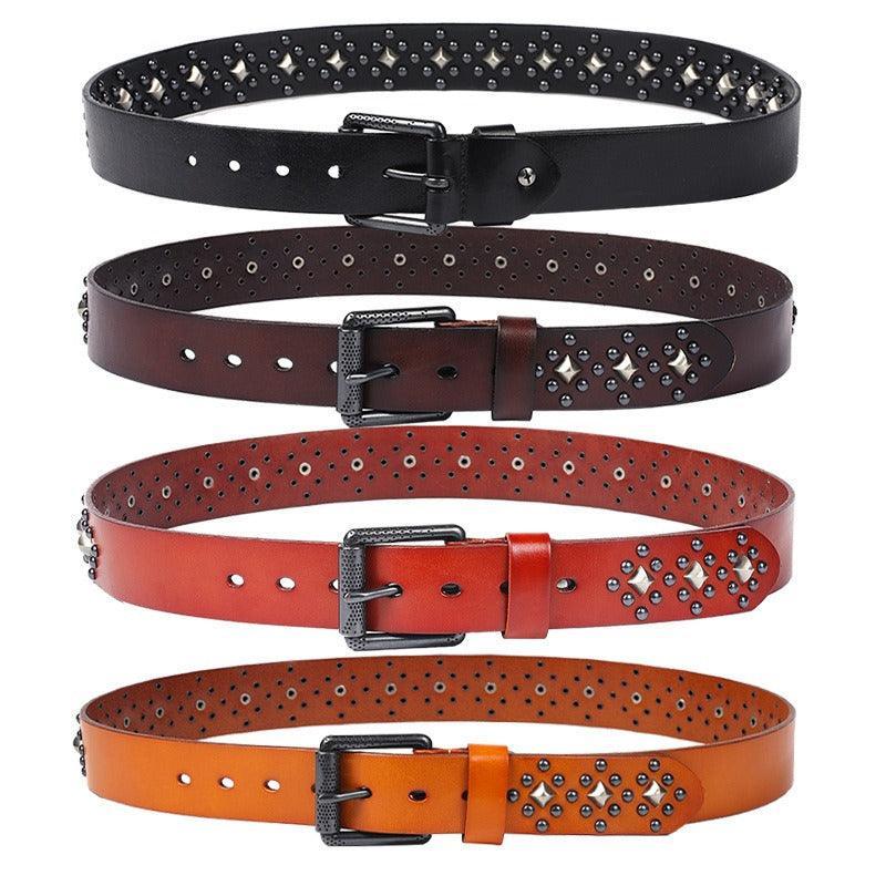 Ceinture Cloutée pour Femme ou Homme, modèle Kloeada