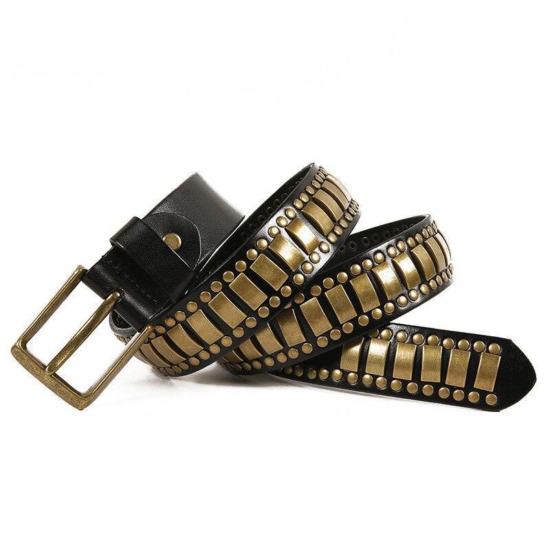 Ceinture Cloutée pour Femme ou Homme, modèle Ynaselle