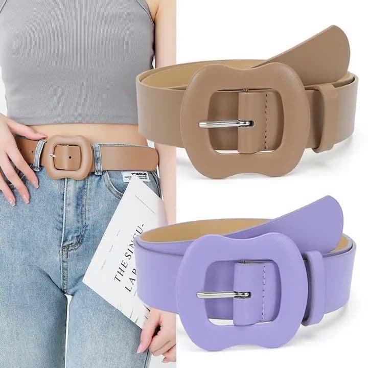 Ceinture colorée pour femme, modèle Piharii