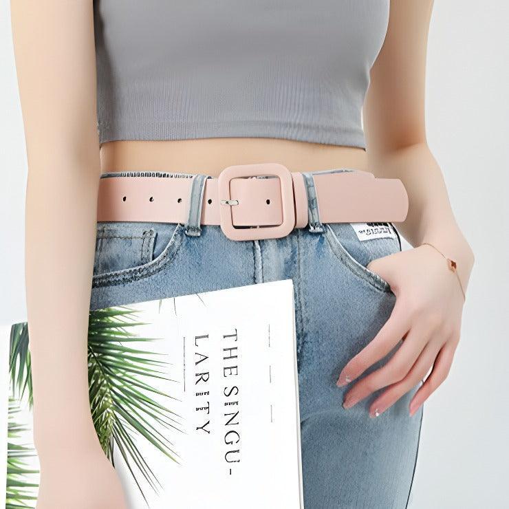 Ceinture colorée pour femme, modèle Teeva