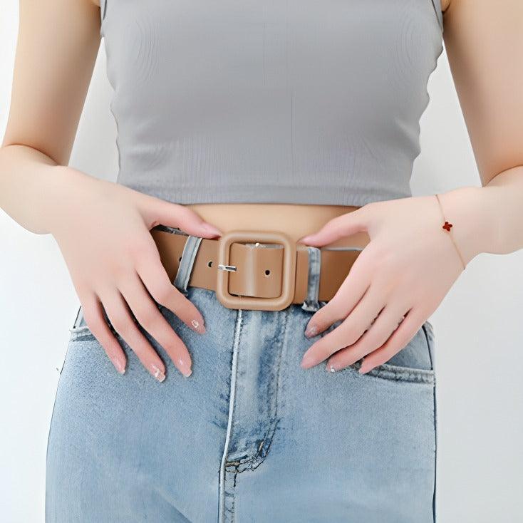 Ceinture colorée pour femme, modèle Teeva