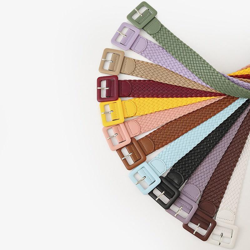 Ceinture colorée pour femme, modèle Vavea