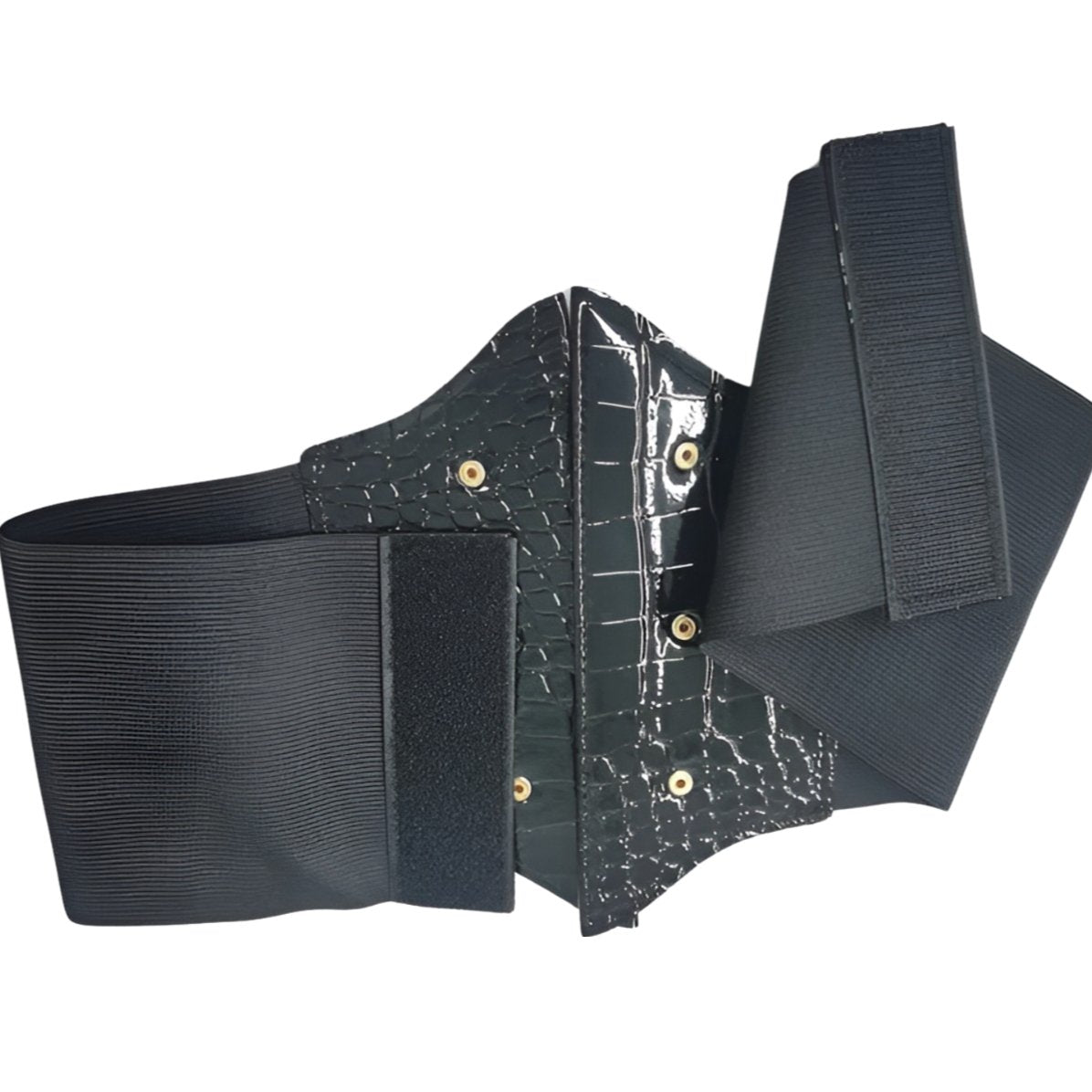 Ceinture corset à boucle en forme de cœur, modèle Athénaïs - La Boutique de la Ceinture