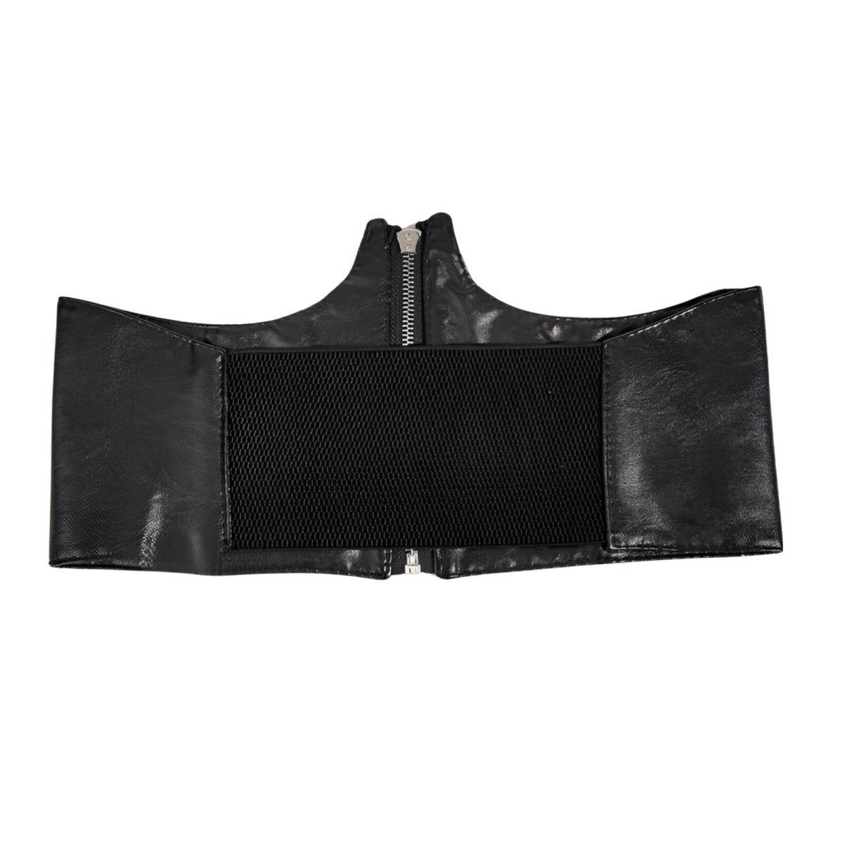 Ceinture corset à fermeture éclair avec chaînes papillons, modèle Hayes - La Boutique de la Ceinture