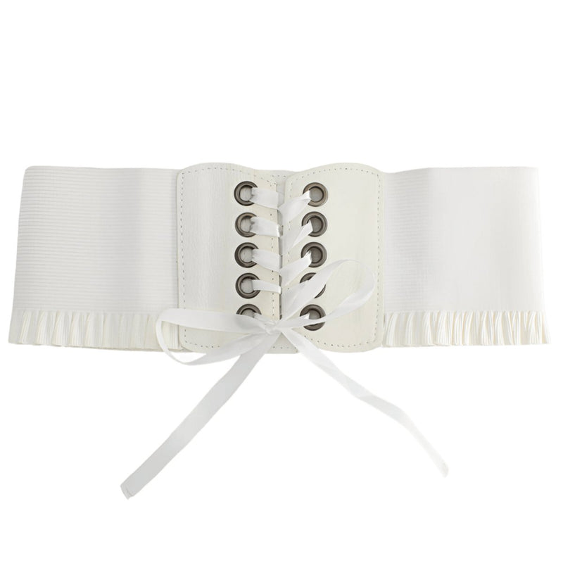 Ceinture corset à lacets avec œillets, modèle Isla