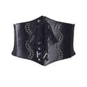 Ceinture Corset à Lacets Pour Femme - Style Rétro, Réglable, Avec Collier Choker Inclus - 10