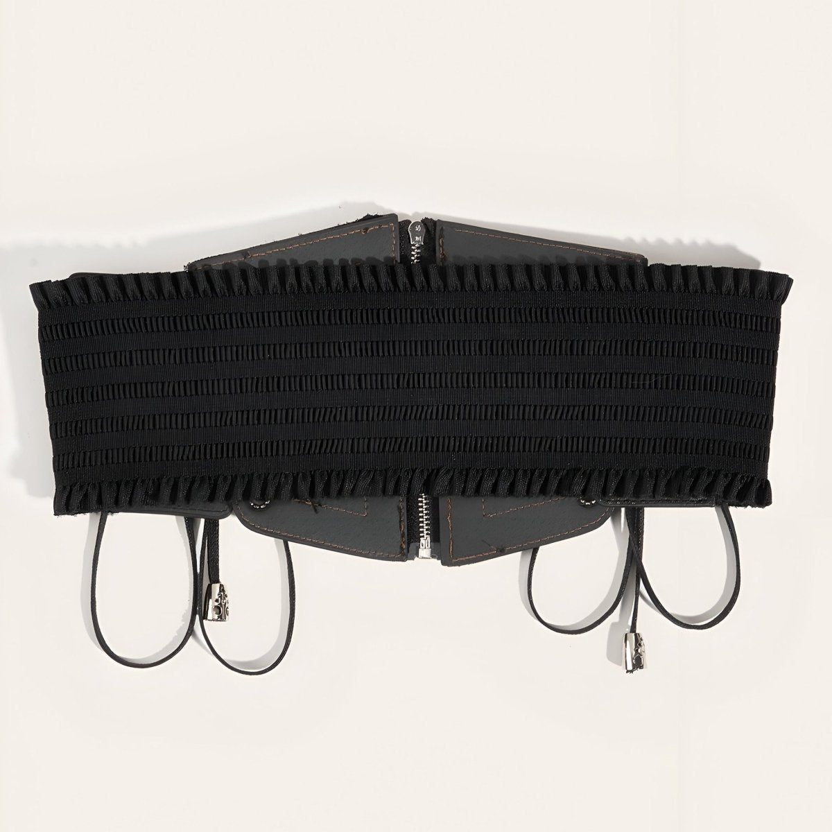 Ceinture corset à zip, modèle Isra - La Boutique de la Ceinture