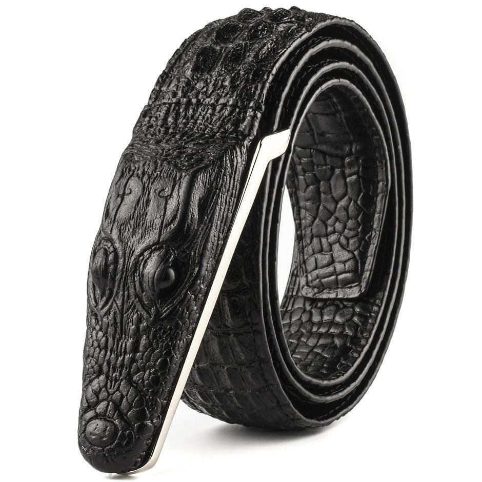 Ceinture crocodile pour homme, modèle Enokur - La Boutique de la Ceinture