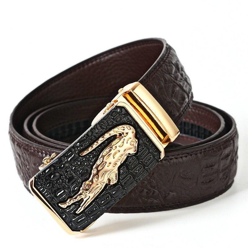 Ceinture de costume crocodile pour homme, modèle Giorgi - La Boutique de la Ceinture