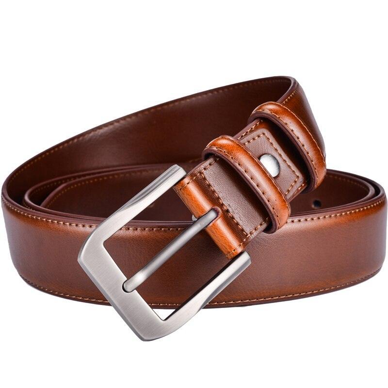 Ceinture de costume en cuir pour homme, modèle Astor