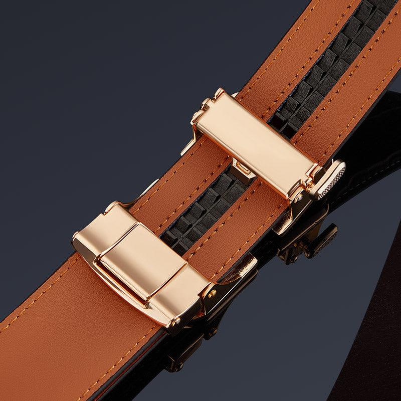 Ceinture de costume en cuir pour homme, modèle Balz