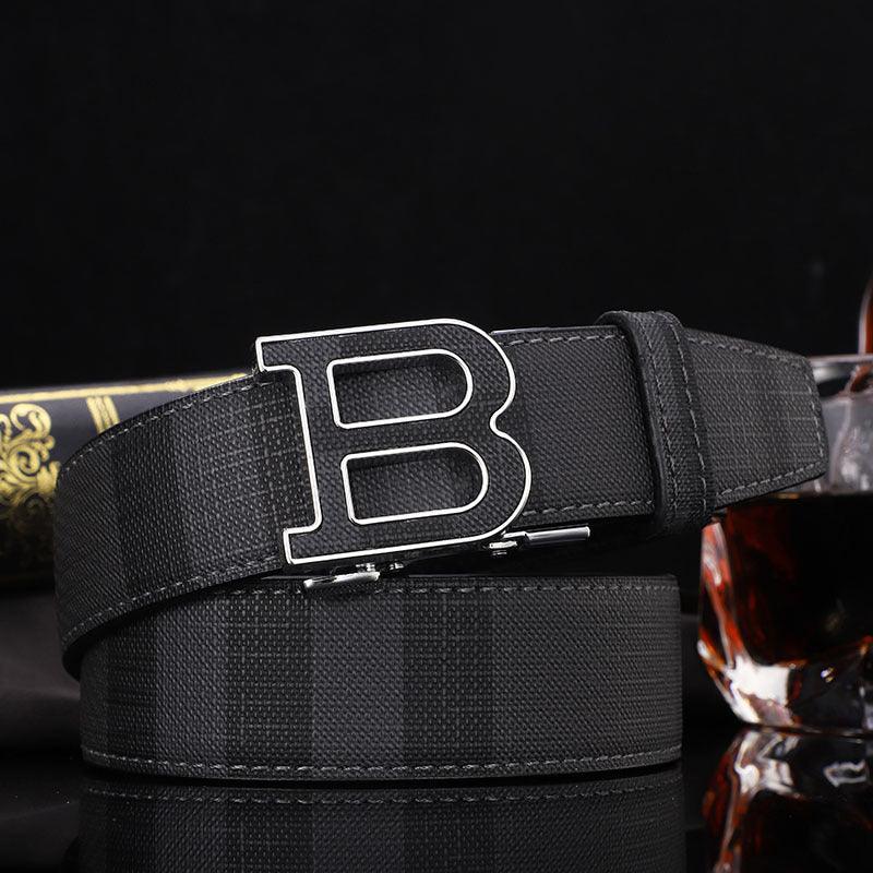 Ceinture de costume en cuir pour homme, modèle Brando - La Boutique de la Ceinture