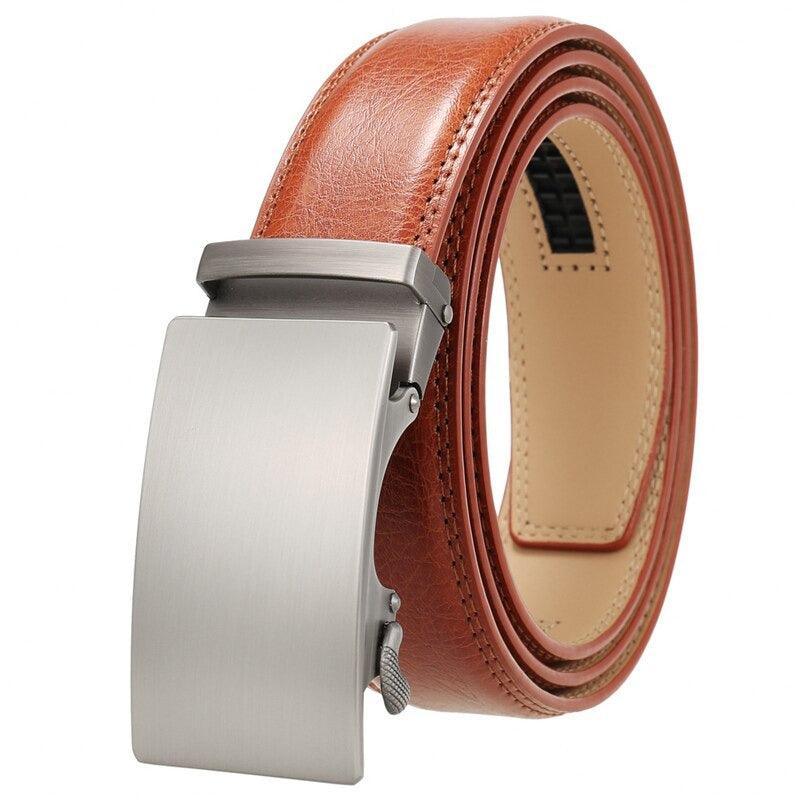 Ceinture de costume en cuir pour homme, modèle Dario