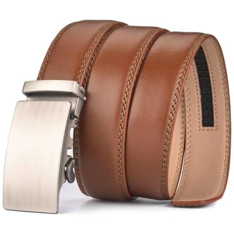Ceinture de costume en cuir pour homme, modèle Dario