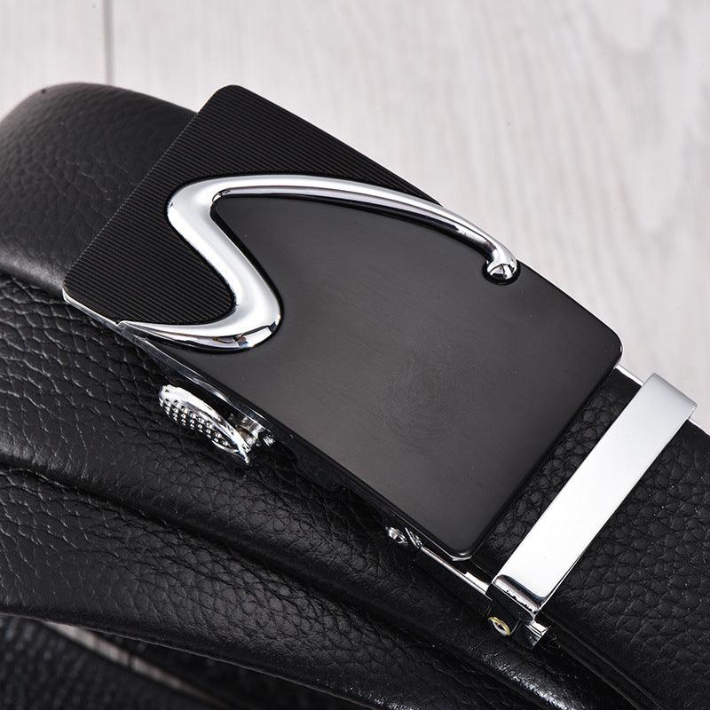 Ceinture de costume en cuir pour homme, modèle Iona - La Boutique de la Ceinture