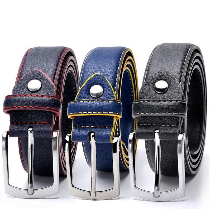 Ceinture de costume en cuir pour homme, modèle Memphis